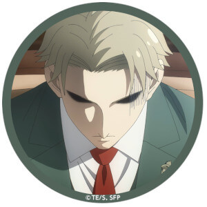 ロイド・フォージャーが困っている顔の引用画像です。